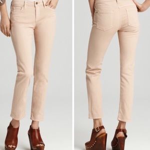 Vince Skinny 5PTK Heartsmere Jeans Size 28 Peach